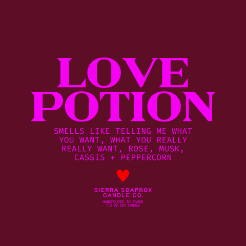 Love Potion Candle - ascot + hart
