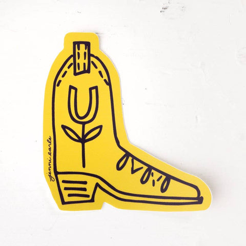 Lucky Boot Sticker - ascot + hart