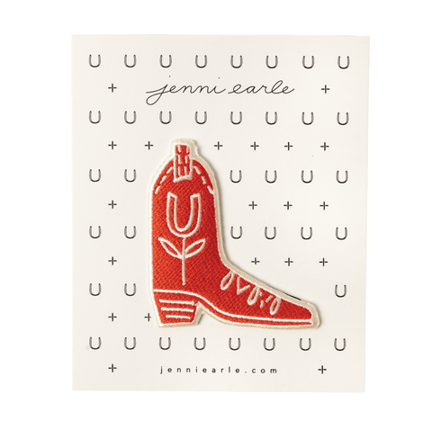 Lucky Boot Woven Patch - ascot + hart
