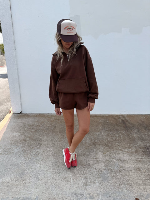 Lyla Quarter Zip Pullover - ascot + hart