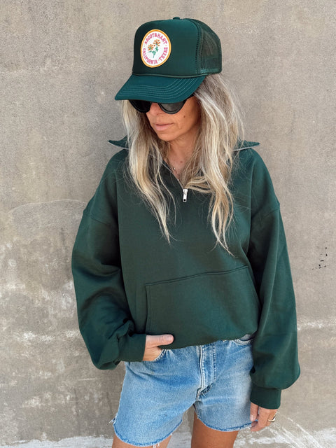 Lyla Quarter Zip Pullover - ascot + hart