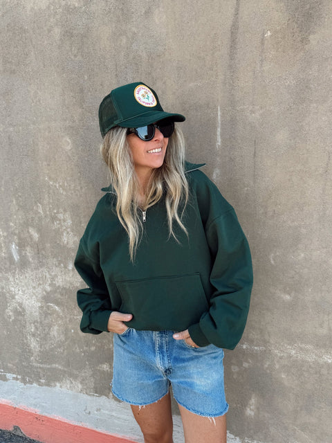 Lyla Quarter Zip Pullover - ascot + hart