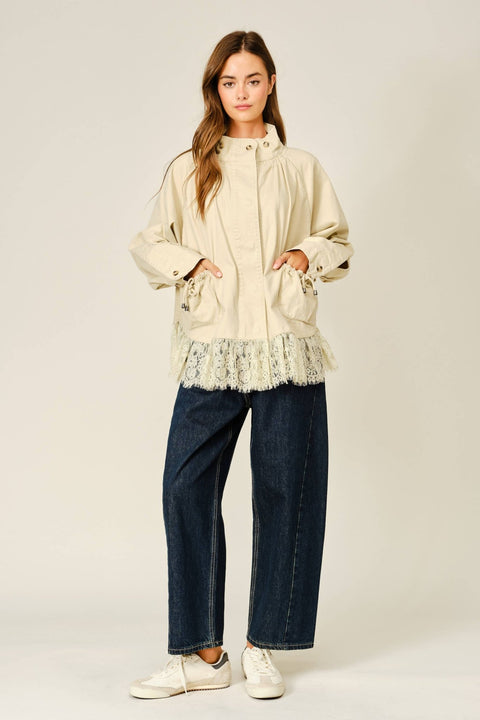 Maddie Drawstring Barrel Jeans - ascot + hart
