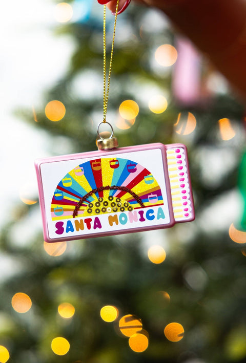 Matchbook Ornament - Santa Monica - ascot + hart