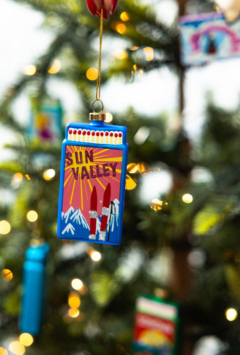 Matchbook Ornament - Sun Valley - ascot + hart