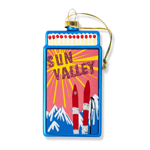 Matchbook Ornament - Sun Valley - ascot + hart