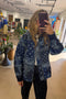 Mazy Bandana Quilted Bomber Jacket - ascot + hart