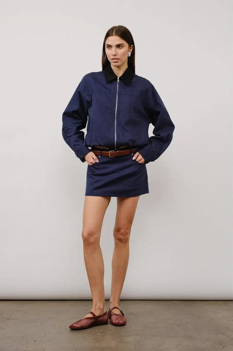Melrose Twill Bomber Jacket - ascot + hart
