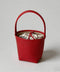 Mia Pebbled Leather Bucket Bag - ascot + hart