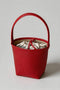 Mia Pebbled Leather Bucket Bag - ascot + hart