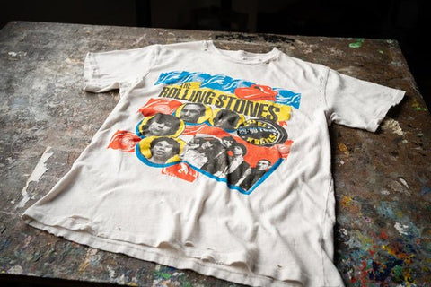MIDNIGHT RAMBLER '90S FIT DESTROYED TEE - ascot + hart
