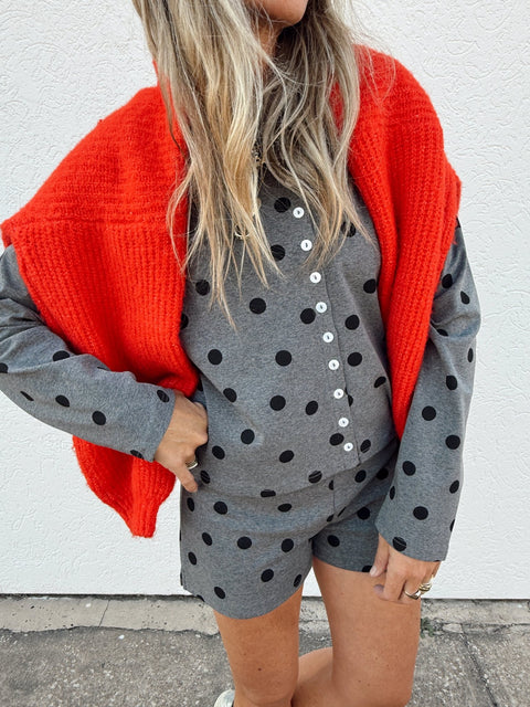 Monroe Polka Dot Shorts - ascot + hart