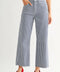 Navy Gingham Barrel Jean Twist - ascot + hart