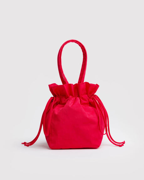Nylon Drawstring Bag - Candy Apple - ascot + hart