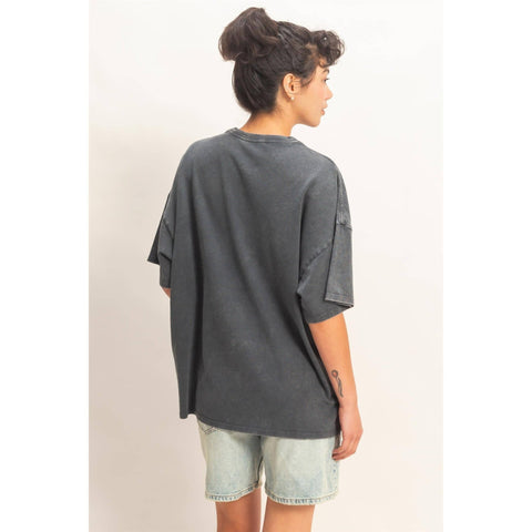 Oversized USA Flag Tee - ascot + hart