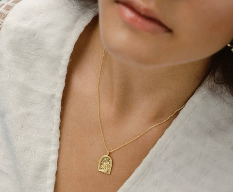 Palmy Nights Talisman Necklace - ascot + hart