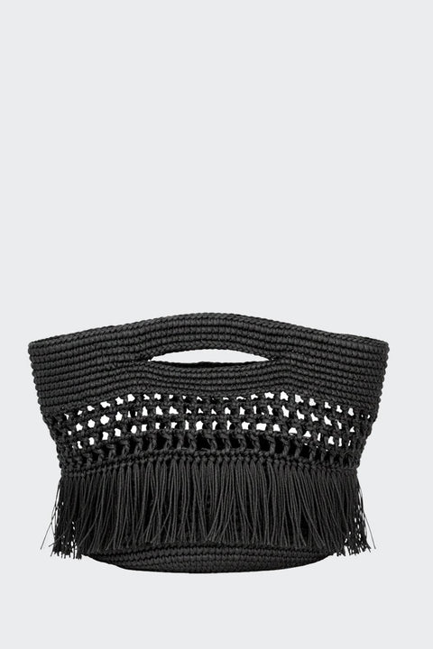 Paola Toquilla Straw Clutch Bag - ascot + hart