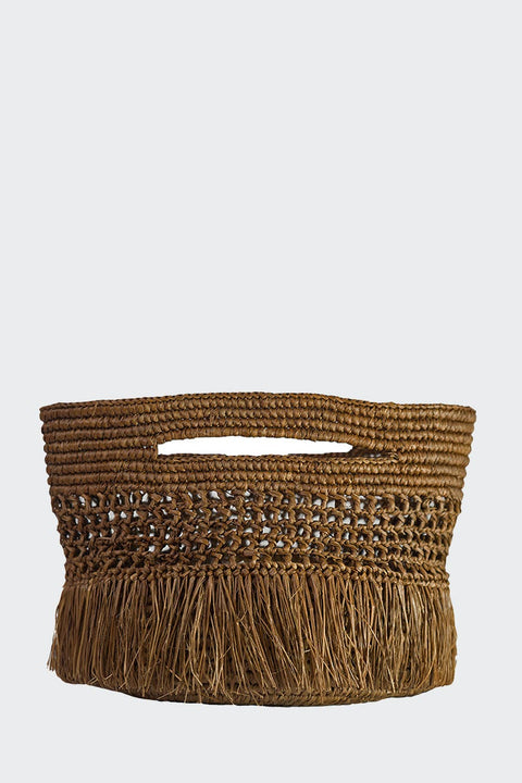 Paola Toquilla Straw Clutch Bag - ascot + hart