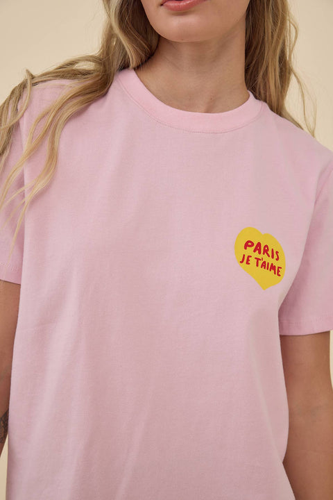 Paris Graphic Short Sleeve Tee - ascot + hart