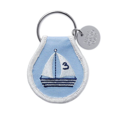 Patch Keychain - Sailboat - ascot + hart