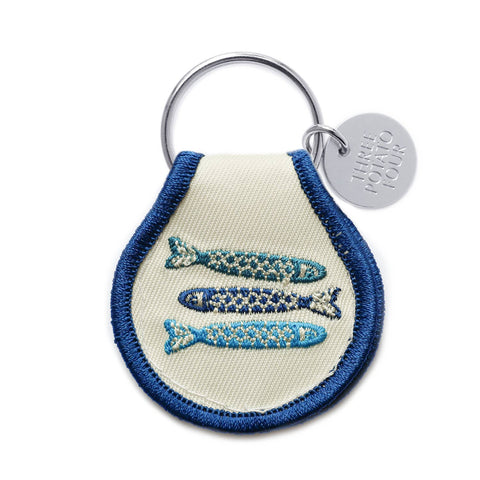 Patch Keychain - Tinned Fish - ascot + hart