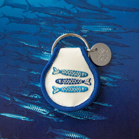 Patch Keychain - Tinned Fish - ascot + hart