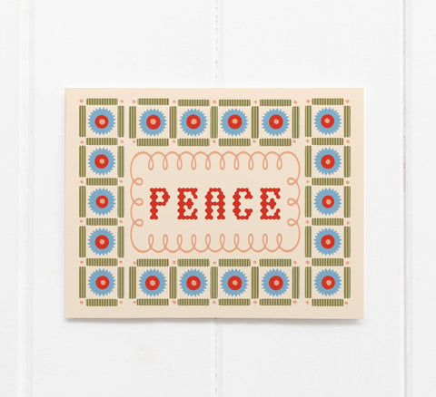 Peace Card - ascot + hart