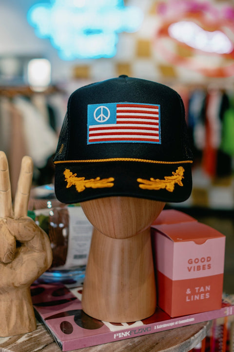 Peace Flag Trucker - ascot + hart