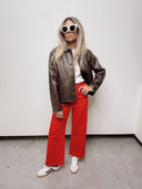 Penny High Rise Wide Leg Crop - ascot + hart