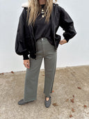 Penny High Rise Wide Leg Crop - ascot + hart