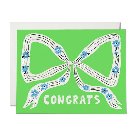 Perfect Bow Congrats Greeting Card - ascot + hart