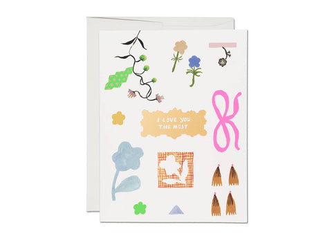 Petals and Blooms love greeting card - ascot + hart