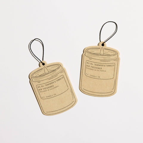 P.F. Candle Air Freshener - Teakwood & Tobacco (2 Pack) - ascot + hart