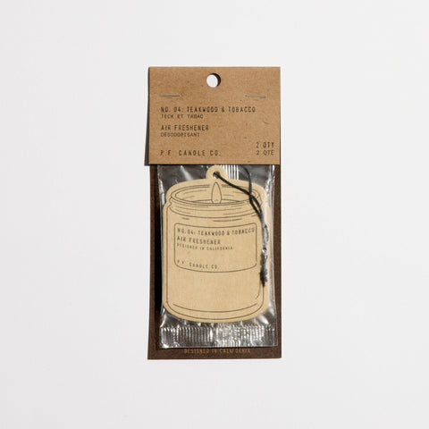 P.F. Candle Air Freshener - Teakwood & Tobacco (2 Pack) - ascot + hart
