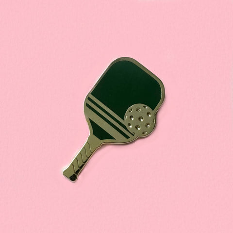 Pickleball Racket Enamel Pin - ascot + hart