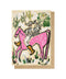 Pink Horse Cowboy Greetings Card - ascot + hart