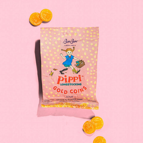 Pippi Longstocking Gold Coins - 4.2oz - ascot + hart
