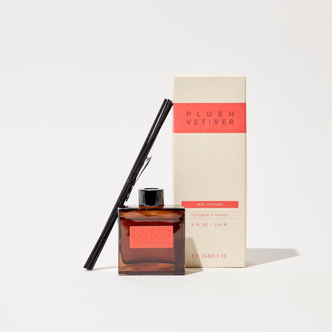 Plush Vetiver Reed Diffuser - ascot + hart
