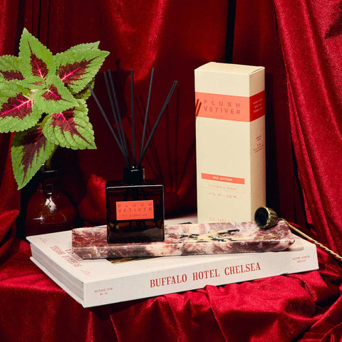 Plush Vetiver Reed Diffuser - ascot + hart