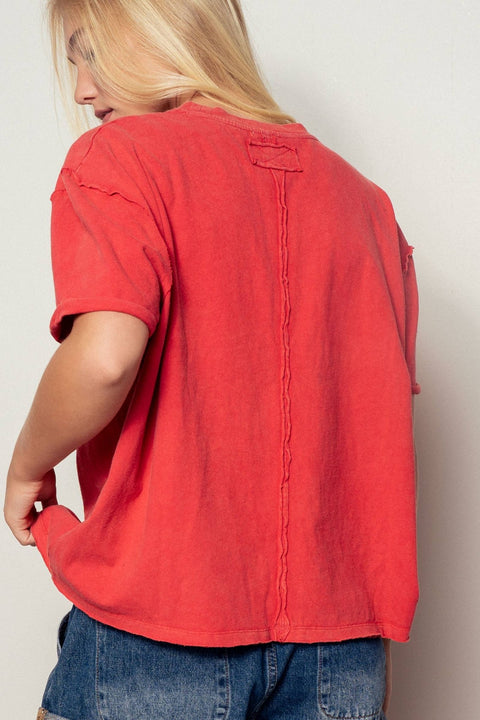 Poppy Boxy Oversized Tee - ascot + hart