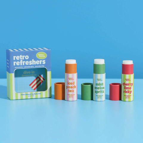 Poppy & Pout - Retro Refreshers (Set of 3) - ascot + hart