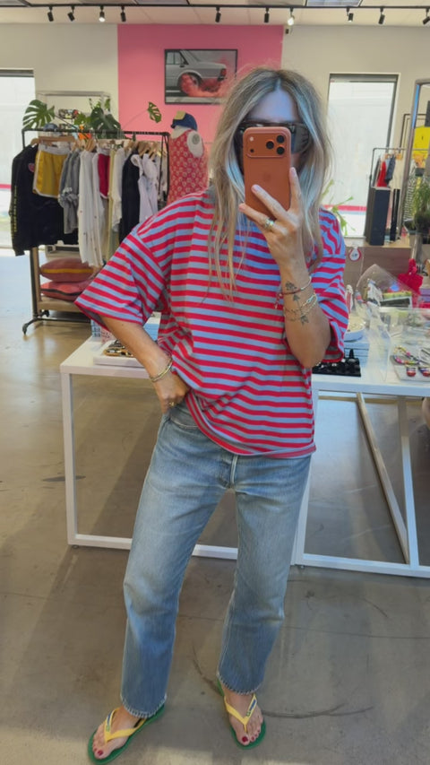 Lana Boxy Crop Tee