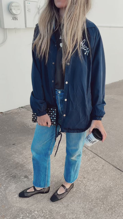 A+H Script Coaches Jacket