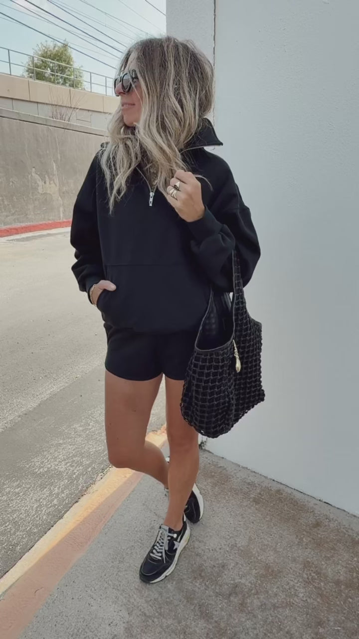 Lyla Quarter Zip Pullover – ascot + hart
