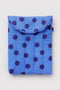 Puffy Laptop Sleeve 13"/14" - Blue Polka Dot - ascot + hart