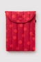 Puffy Laptop Sleeve 13"/14" - Red Polka Dot - ascot + hart
