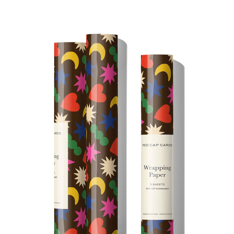 Rainbow Charms Wrapping Paper - ascot + hart