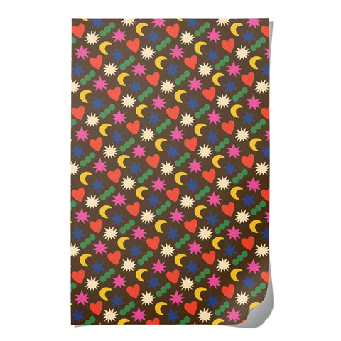 Rainbow Charms Wrapping Paper - ascot + hart