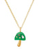 Resin Mushroom Necklace - ascot + hart