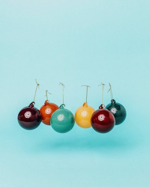 Retro Color Ball Ornament - ascot + hart